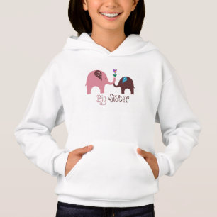 Sudadera con capucha de la hermana grande