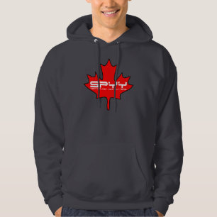 Sudadera con capucha de la hoja de SPYY