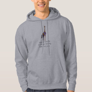 Sudadera con capucha de la jirafa del
