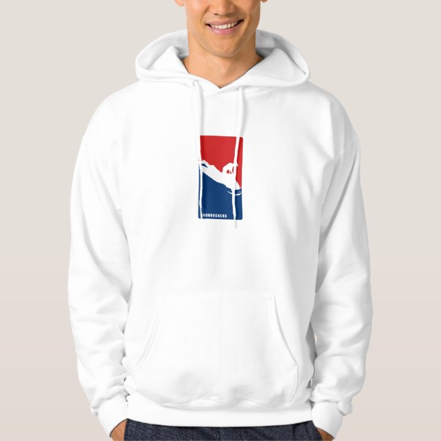 Sudadera con capucha de la luz de logotipo de (Anverso)