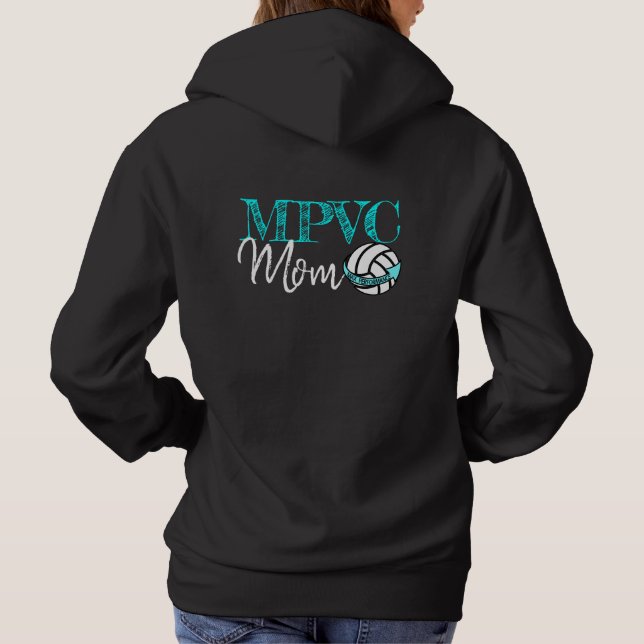 Sudadera con capucha de la mamá MPVC (Reverso)