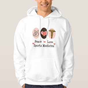 Sudadera con capucha de la medicina de deportes