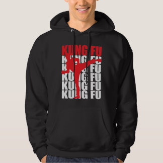 Sudadera con capucha de la oscuridad de Kung Fu