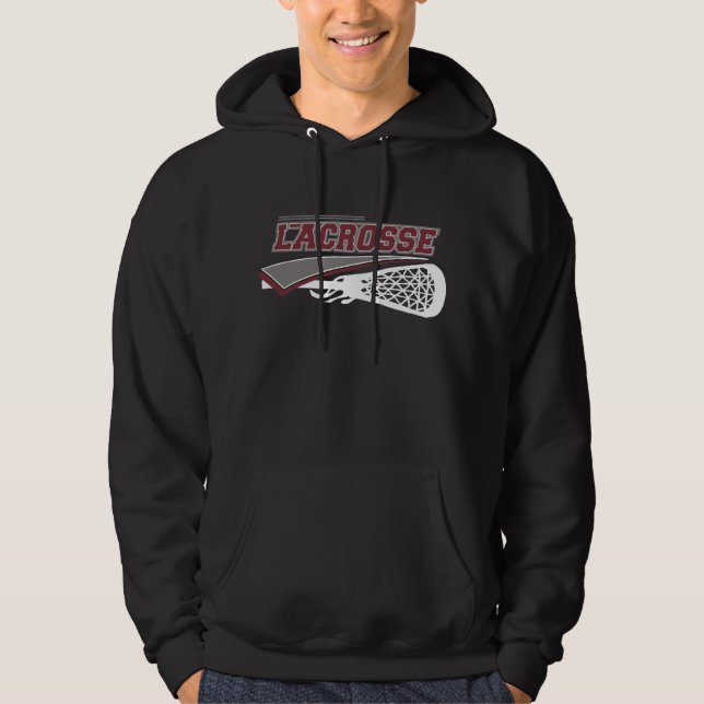 Sudadera con capucha de la oscuridad de LaCrosse (Anverso)