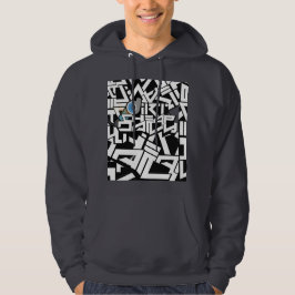 Sudadera con capucha de la pintada de