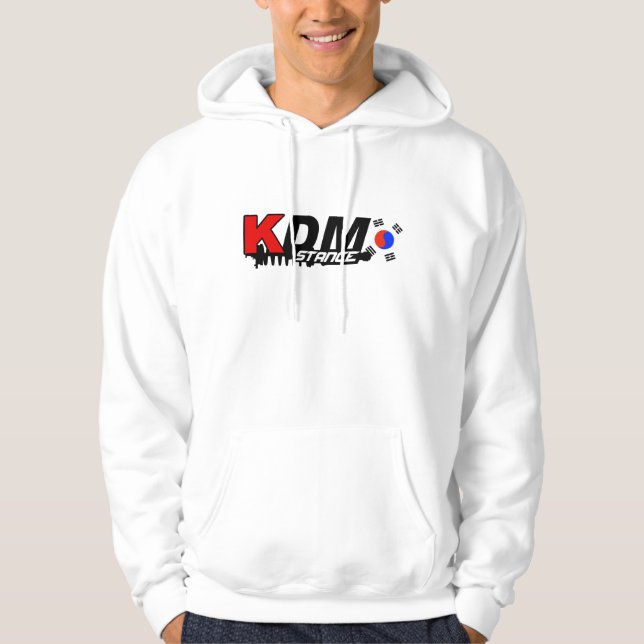 Sudadera con capucha de la postura de KDM (Anverso)