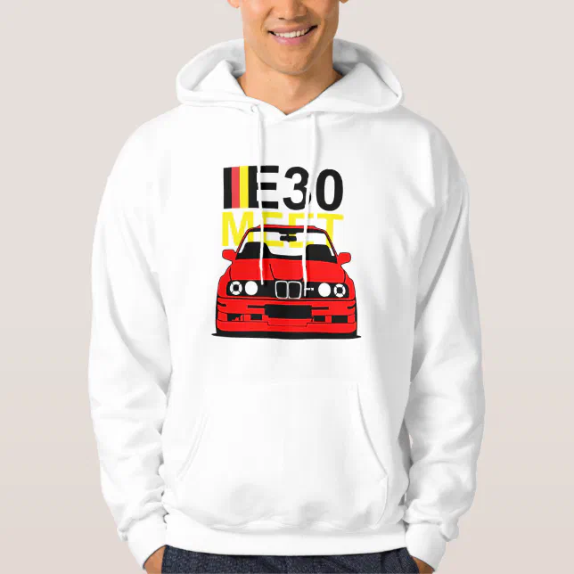 Sudadera con capucha de la reuni n de BMW E30 Zazzle.es