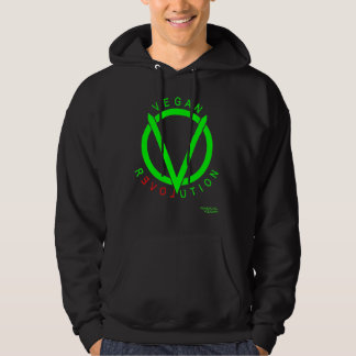 Sudadera con capucha de la revolución del vegano: