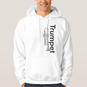 Sudadera con capucha de la trompeta
