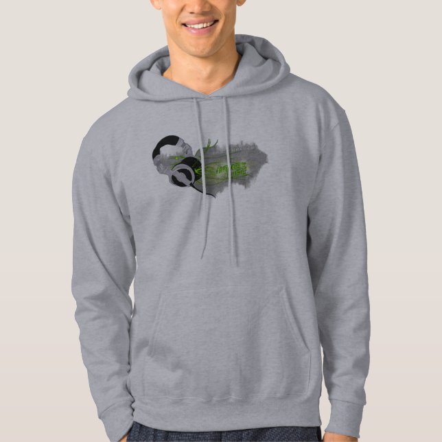 Sudadera con capucha de la vida del trance (Anverso)