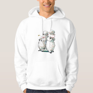 Sudadera con capucha de las ovejas