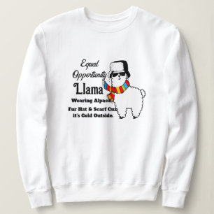 Sudadera con capucha de Llama Fría - Sudadera con 