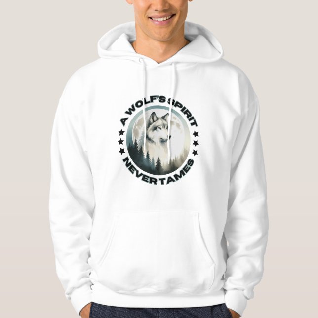 Sudadera con capucha de lobo (Anverso)