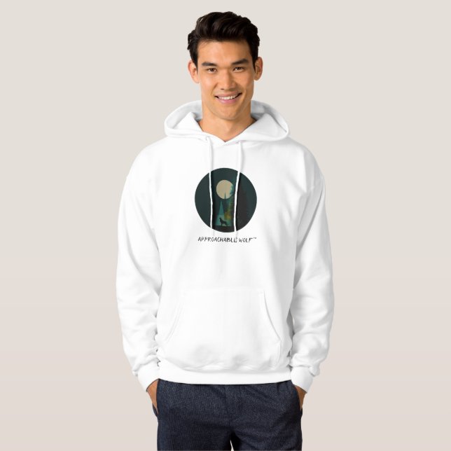 Sudadera con Capucha de Lobo Accesible de JHT: Lob (Anverso completo)
