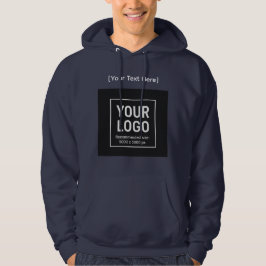 Sudadera con capucha de logotipo y texto personali