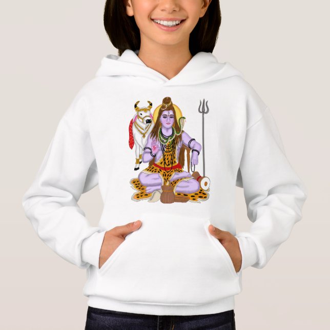 Sudadera con capucha de Lord Shiva (Anverso)