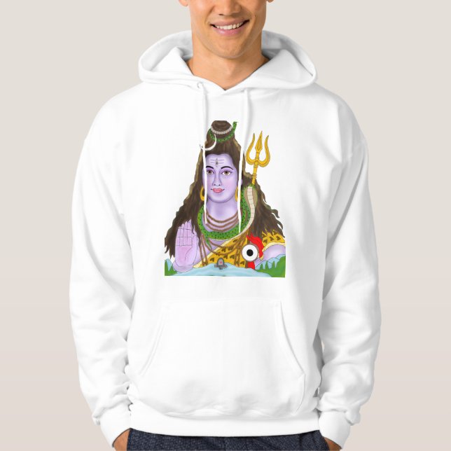 Sudadera con capucha de Lord Shiva (Anverso)