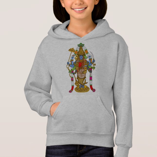 Sudadera con capucha de Lord Vishnu (Anverso)