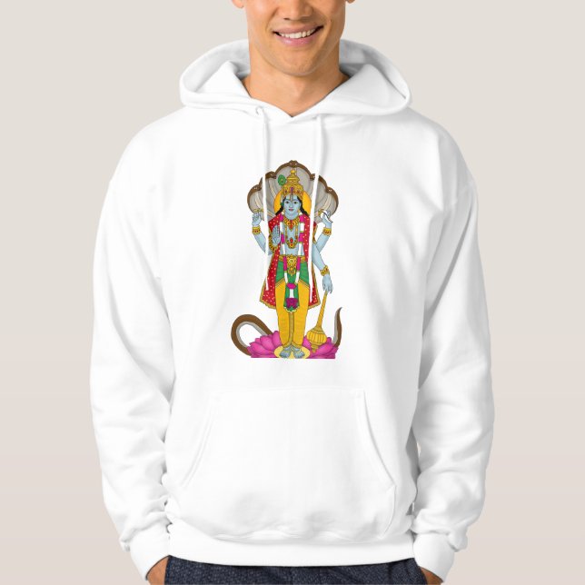 Sudadera con capucha de Lord Vishnu (Anverso)