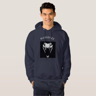 Sudadera con capucha de los azules marinos de