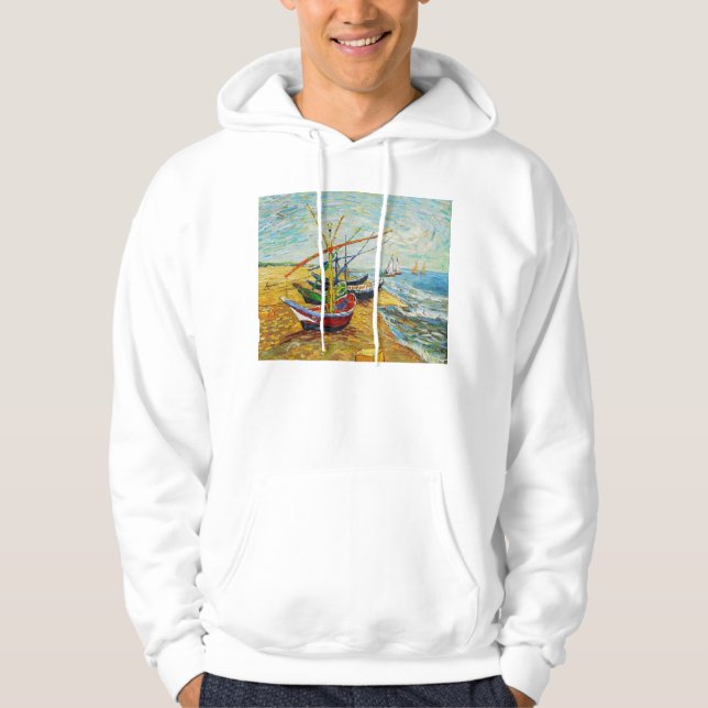 Sudadera con capucha de los barcos de pesca de Van (Anverso)