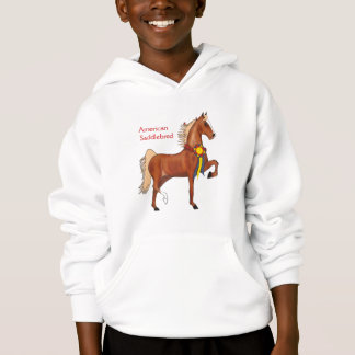 Sudadera con capucha de los chicas de Saddlebred