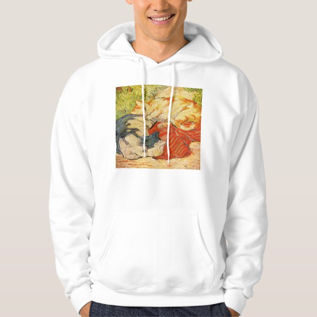 Sudadera con capucha de los gatos de Franz Marc (Anverso)