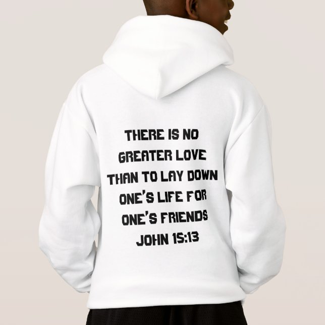 Sudadera con capucha de los muchachos del 15:13 de (Reverso)