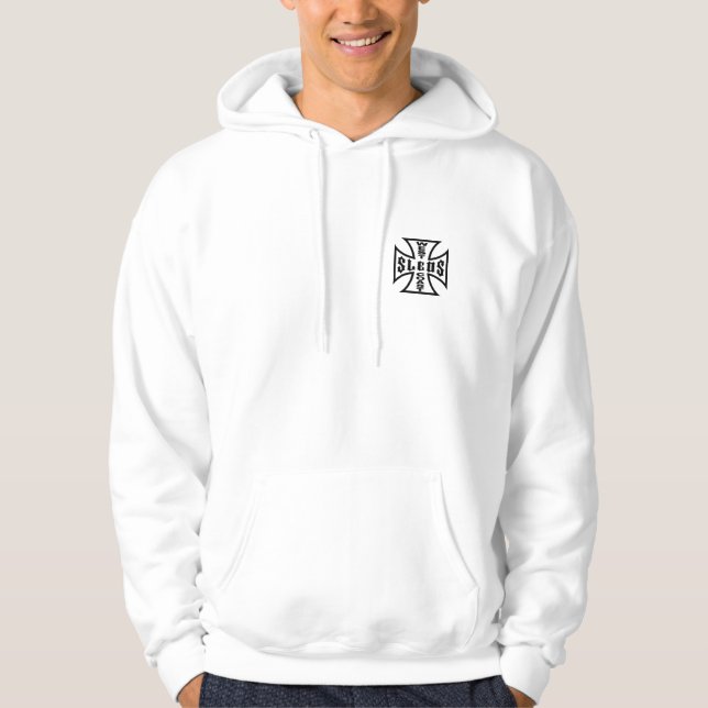 SUDADERA CON CAPUCHA DE LOS TRINEOS DE LA COSTA (Anverso)