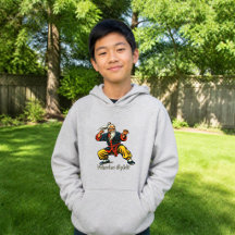 Sudadera con capucha de maestro de artes marciales