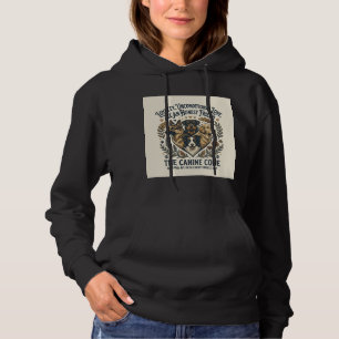 Sudadera con capucha de Mamá de Perro Adorable par
