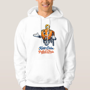 Sudadera con capucha de mascota de elevador de cad