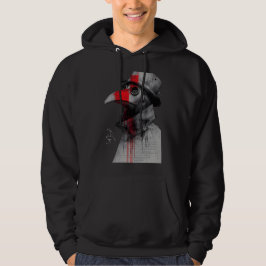 Sudadera con capucha de médico de la peste gótica