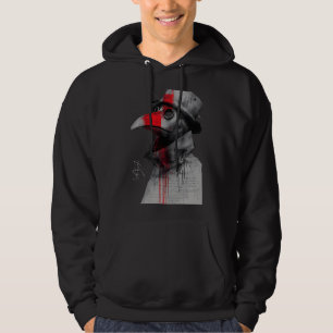 Sudadera con capucha de médico de la peste gótica