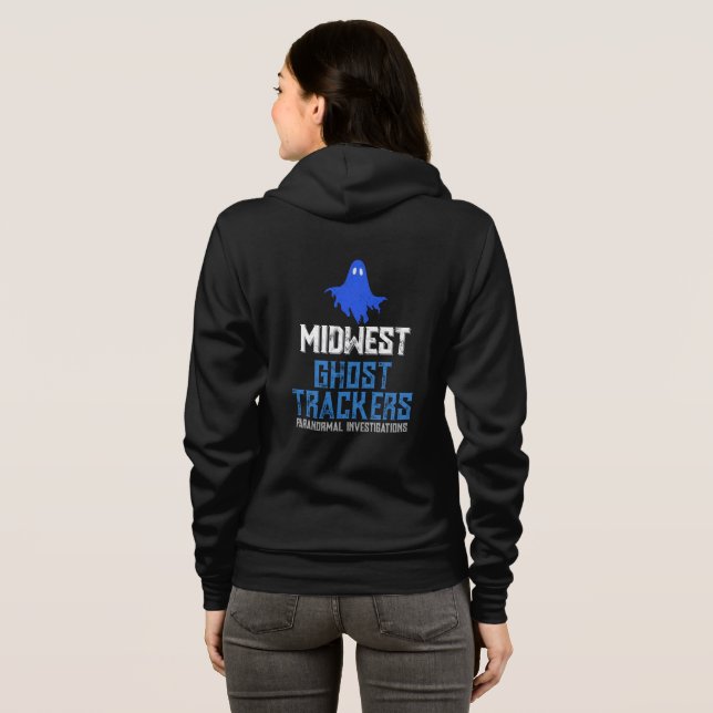 Sudadera con capucha de Midwest Ghost Trackers (Reverso completo)