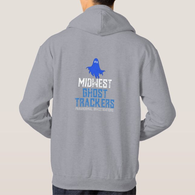 Sudadera con capucha de Midwest Ghost Trackers (Reverso)