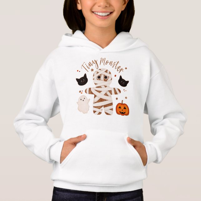 Sudadera con capucha de monstruo de Halloween para (Anverso)
