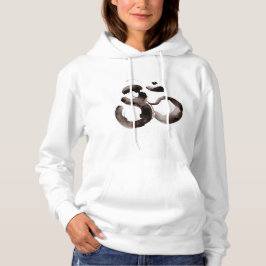 Sudadera con capucha de mujer con motivo Om