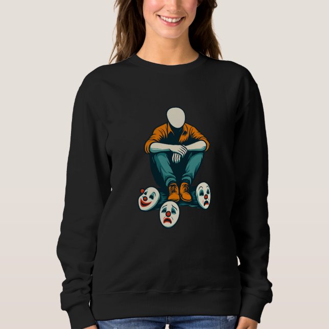 Sudadera con capucha de múltiples caras al estilo  (Anverso)