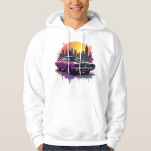 Sudadera con capucha de Muscle Car urbano