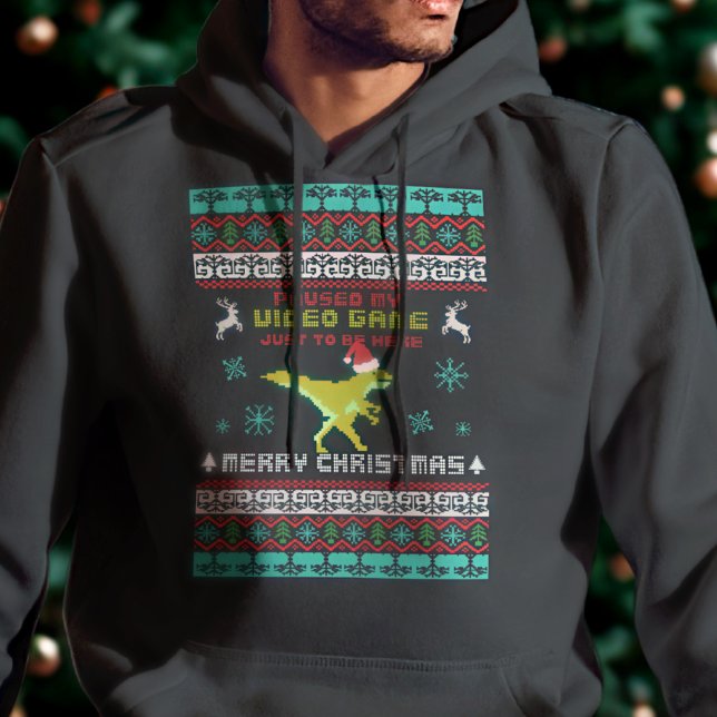 Sudadera con capucha de Navidad para Jugador Feo – (Subido por el creador)