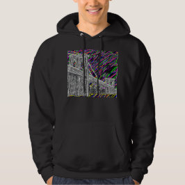 Sudadera con capucha de neón del puente de Nueva