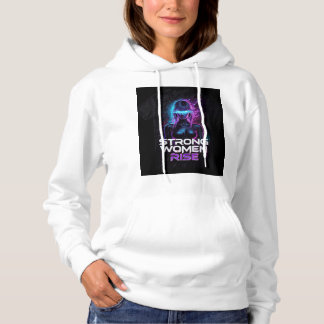 Sudadera con capucha de neón Stylish And Strong Wo