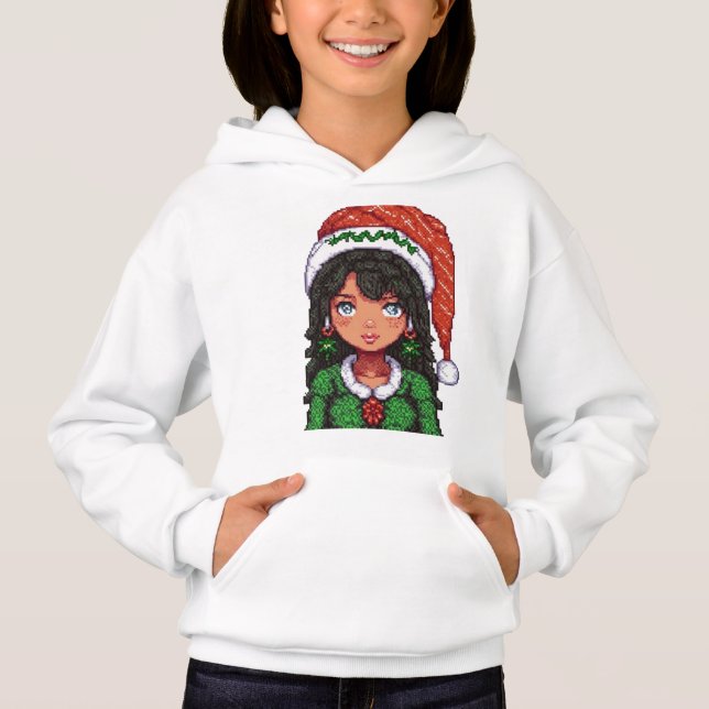 Sudadera con capucha de niñas (Anverso)