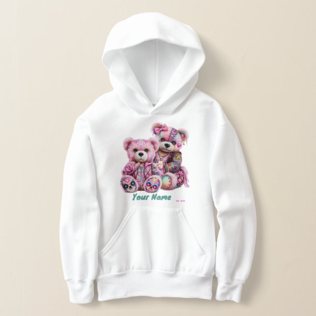 Sudadera con capucha de osos punk personalizados (Distribución )