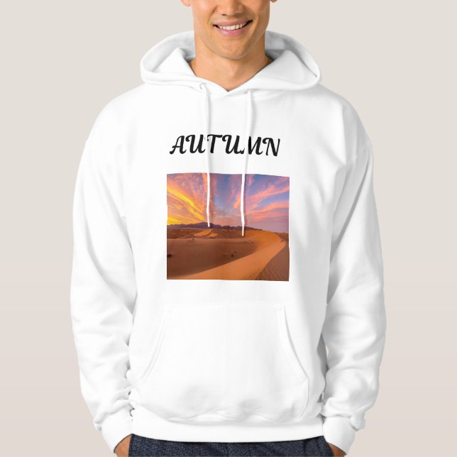 Sudadera con capucha de otoño (Anverso)