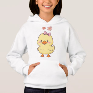 Sudadera con capucha de patito bebé lindo para niñ