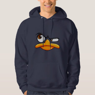 Sudadera con capucha de pato de dibujos animados d