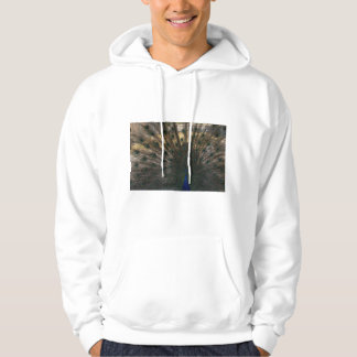 Sudadera con capucha de pavo real