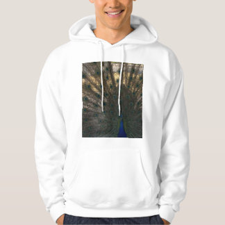 Sudadera con capucha de pavo real